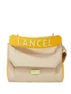 Lancel Grained Shoulder Bag In Neutral