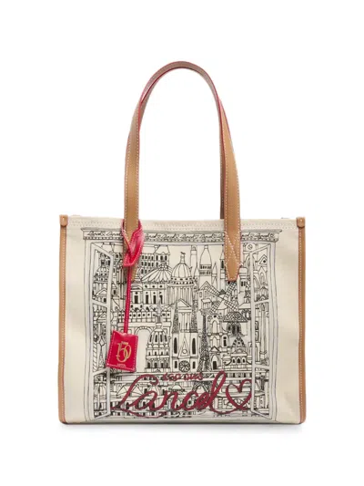 Lancel Graphic-print Canvas Tote Bag In Multi