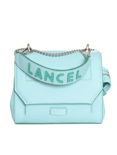 Lancel Hand Held Bag. In Green