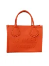Lancel Hand Held Bag. In Orange