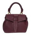 Lancel Hand Held Bag. In Red