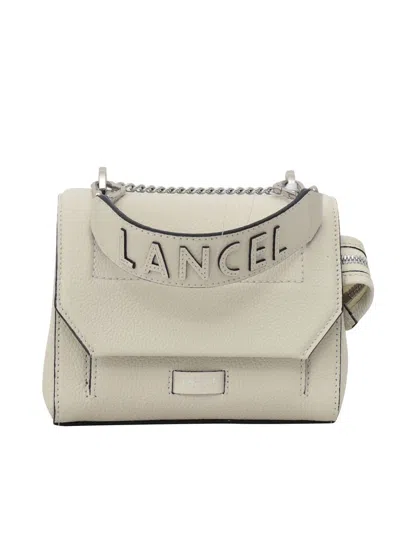 Lancel Hand Held Bag. In White