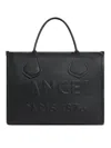 Lancel Medium Jour De  Leather Tote Bag In Black