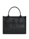 Lancel Small Jour De  Leather Tote Bag In Black