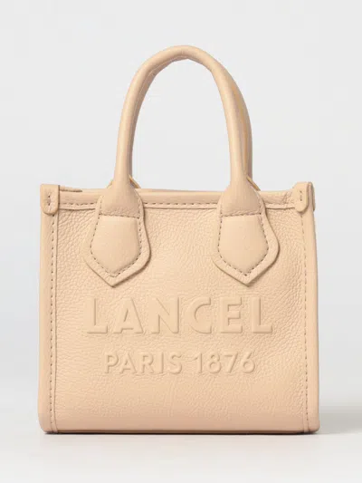 Lancel Jour Grained Leather Bag In Neutral