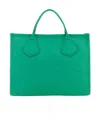 Lancel Jour Medium Shoulder Bag In Green