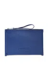 Lancel Jour Clutch In Blau