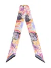 Lancel Jungle Motif Headband In Purple