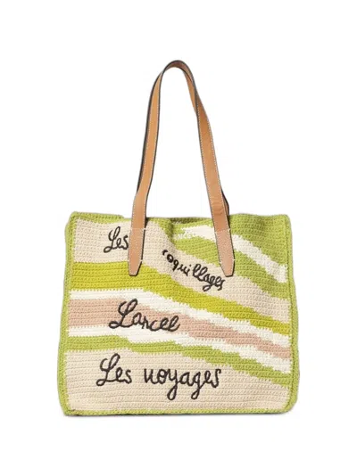 Lancel L Summer Mania Tote Bag In Multi