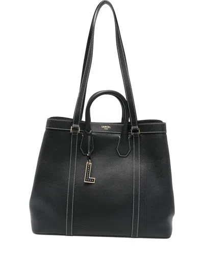 Lancel Large Faubourg Tote Bag In Black