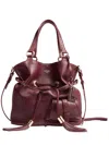Lancel Large Premier Flirt Bucket Bag In Red