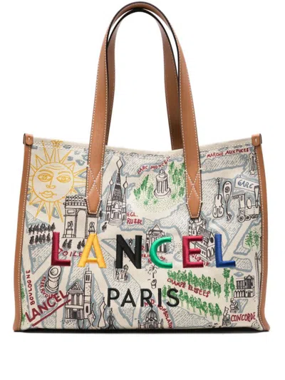 Lancel Large Tote Bag Bags In White