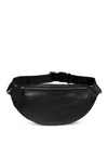 Lancel Leather Belt Bag In Black