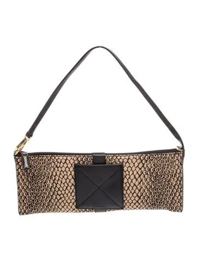 Pre-owned Lancel Leather Shoulder Bag In Multi
