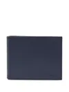 Lancel Leon Grained Leather Wallet In Pattern