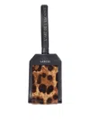 Lancel Leopard-print Tag In Black