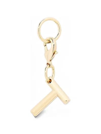 Lancel Letter T Charm In 골드 톤