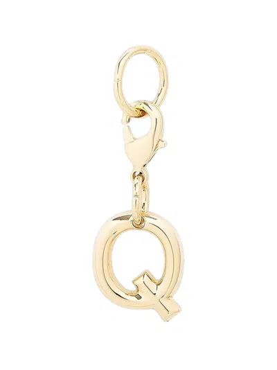 Lancel Letter-pendant Keyring In 골드 톤