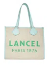 LANCEL LIGHT BLUE TOTE BAG