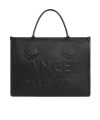 Lancel Medium Jour De  Leather Tote Bag In Black
