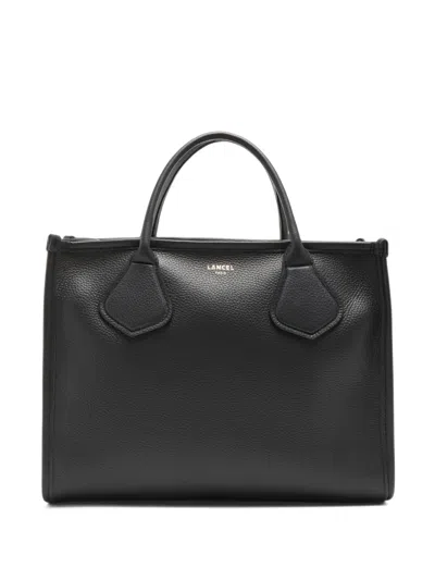 Lancel M Jour Grained Leather Tote Bag In Black