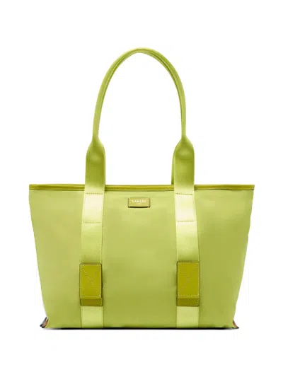 Lancel M Mistral Rollable Tote Bag In Green