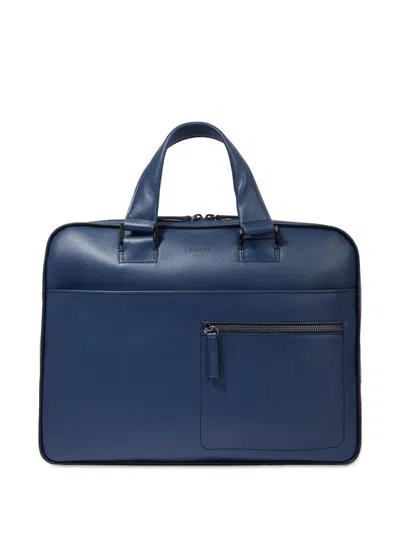 LANCEL MAX DE LANCEL LEATHER BRIEFCASE