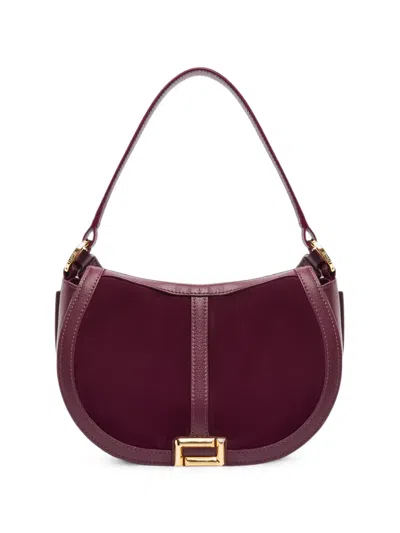 Lancel Medium Celeste De  Shoulder Bag In Purple