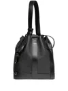 Lancel Medium Elles Bucket Bag In Black