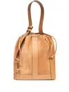Lancel Medium Elles Bucket Bag In Brown
