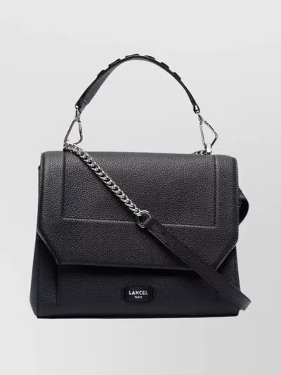 LANCEL MEDIUM FLAP BAG CHAIN STRAP