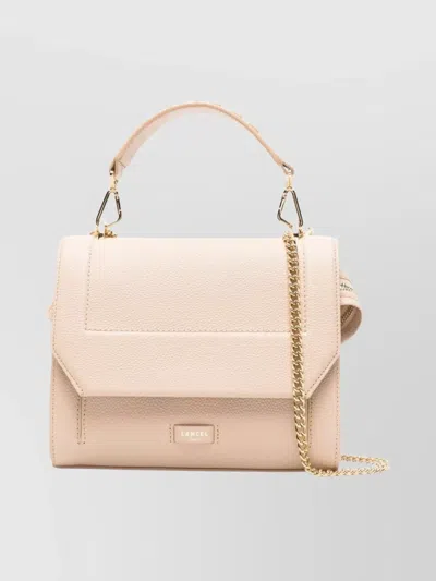 LANCEL MEDIUM FLAP BAG CHAIN STRAP