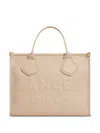 Lancel Medium Jour De  Leather Tote Bag In Neutrals