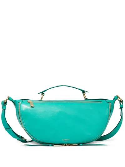 Lancel Medium Origami De  Crossbody Bag In Green