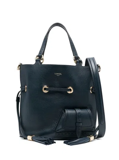 Lancel Medium Premier Flirt Bucket Bag In Blue