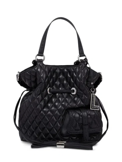 Lancel Medium Premier Flirt De  Bucket Bag In Black