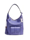 Lancel Medium Premier Flirt Shoulder Bag In Blue