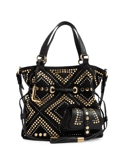 Lancel Medium Premier Flirt Studded Bucket Bag In Multi
