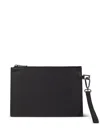 Lancel Mini Come De  Pouch In Black