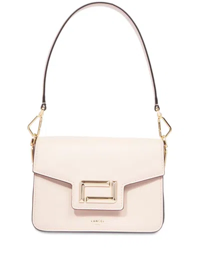 Lancel Mini Leather Shoulder Bag In Neutrals