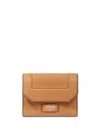 Lancel Ninon Mini Flap Wallet In Brown