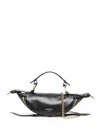 Lancel Mini Origami Crossbody Bag In Black