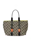 Lancel Mistral Geometric-pattern Tote Bag In Multi