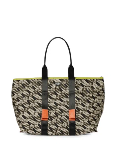 Lancel Mistral Geometric-pattern Tote Bag In Multi