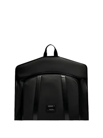 Lancel Mistral Logo-plaque Garment Bag In Black