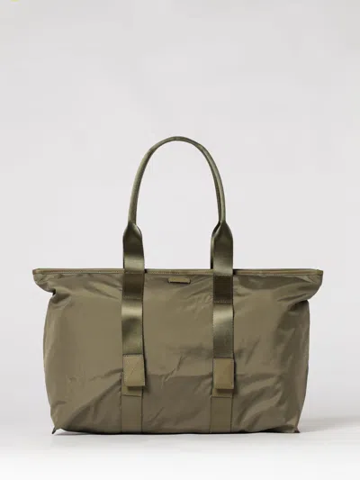 Lancel Mistral Rollable Nylon Bag In Brown