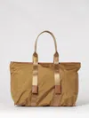 Lancel Mistral Rollable Nylon Bag In Sand