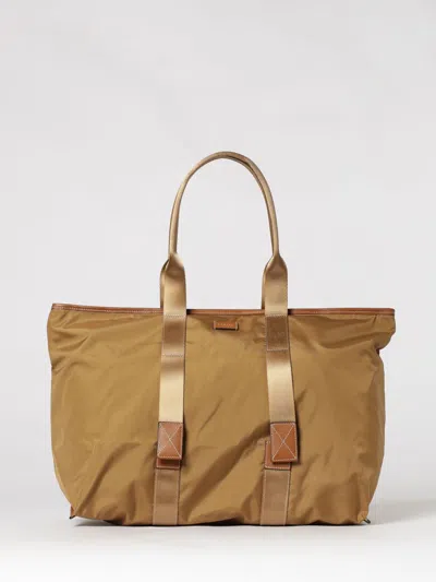 Lancel Mistral Rollable Nylon Bag In Sand