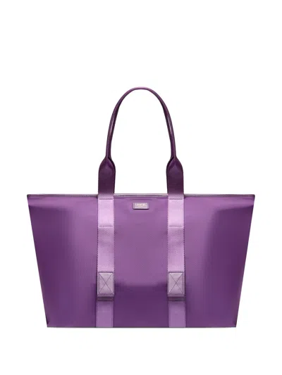 Lancel Mistral Rollable Tote Bag In Purple