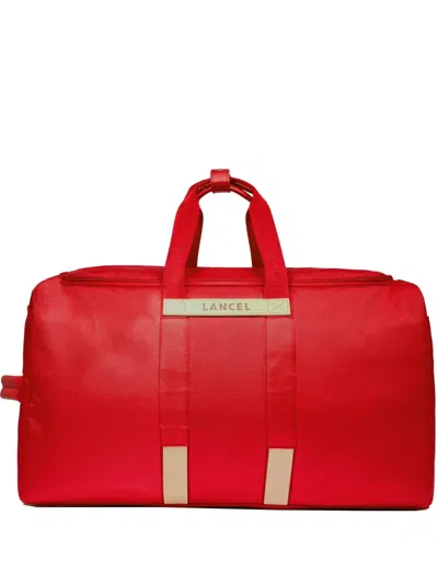 Lancel Neo Partance De  Duffel Bag In Red